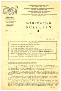 Information bulletin