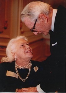 Margaret Milbank Bogert and Laurance Rockefeller