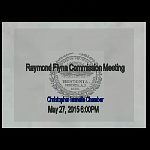 Raymond Flynn Commission meeting recording, May 27, 2015