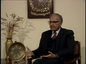 War and Peace in the Nuclear Age; Interview with Munir Khan, 1987
