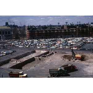 Construction of Speare Hall, April 1963