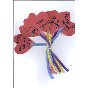 Bouquets to Boston from a student in Framingham, Massachusetts