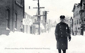 Officer Joe Preston, Corner of Main and Mechanic (Princess) Streets, 1926