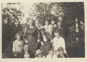 Rosenburgs standing with other people