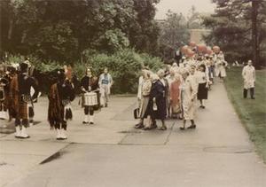 Guests Entering the Chapel.