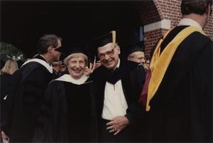 Trustees at Commencement 1990, III.