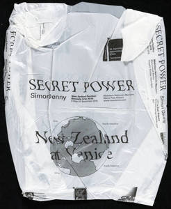 Secret Power : Simon Denny : bag