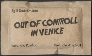 Out of controll in Venice : exhibition café materials
