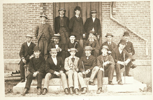 Group portrait of Amherst College students