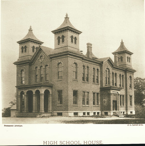 Old Amherst High School building