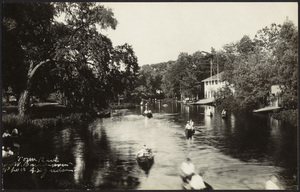 Town River looking east with Canoe Club in right background