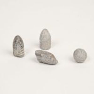 Minie and other lead balls from American Civil War
