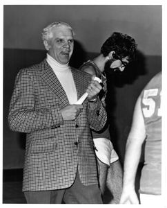Suffolk University Alumni team coach Lou Connelly, 1978