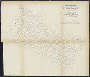 Changes in the bed of Boston harbor from a comparison of the surveys of 1835-61. Sheet 2. 1847 and 1861