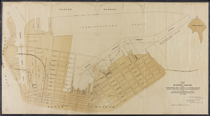 Plan for a reserved channel on the Commonwealth's Flats at South Boston