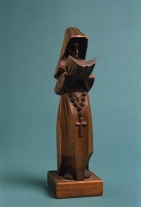 Statuette of a monk
