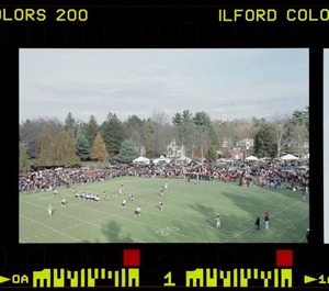 Photographs of Homecoming football game versus Williams College, 1998 November 14