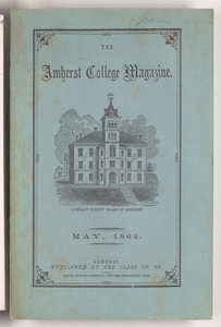 The Amherst College magazine, 1862 May
