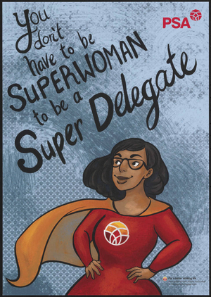 You don't have to be superwoman to be a super delegate