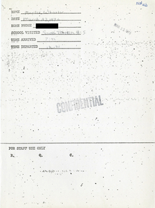 Citywide Coordinating Council daily monitoring report for South Boston High School by Marilee Wheeler, 1976 March 23