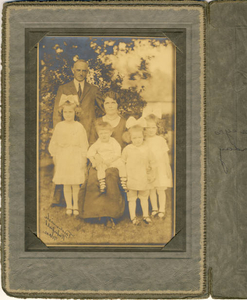 Donovan family photo--Mary Ann's 1st communion