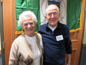 Catherine Whalen and Lawrence Whalen at the Marshfield Mass. Memories Road Show
