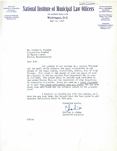 Letter to Mr. Robert H. Hopkins