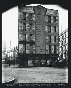 Building on Washington Street between Brattle Street and Cornhill