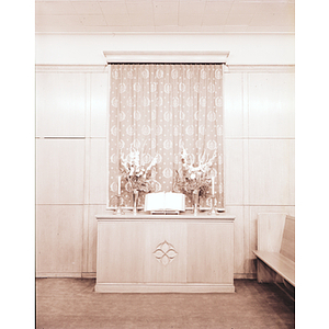 Bacon memorial chapel altar