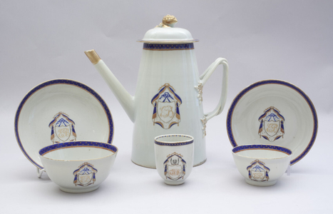 Armorial tea service