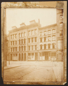Exterior view of the C. F. Hovey & Co. commercial buildings, Summer Street