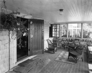 Burrage House, Beverly Farms, Mass., Porch..