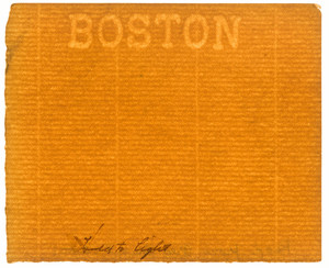 Boston, watermark, Boston, Mass., undated