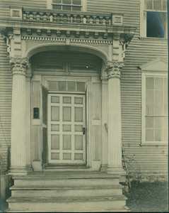 Detail of front door, Gardner House, Portsmouth