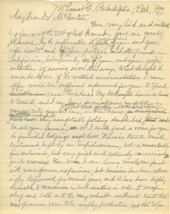 Letter from Benjamin Smith Lyman to Divie Bethune McCartee