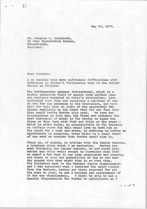 Letter from Mark H. McCormack to Douglas S. Dalgleish