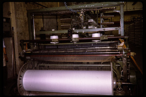 Cotton mill: spinning machine