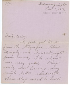 Letter from Letitia Crane to Frank F. Newth