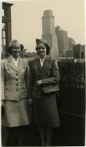 Gladys Jones and Maida L. Riggs in New York City