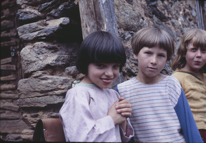 Closeup of Volce children