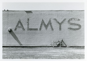 Almys on rear of store