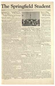The Springfield Student (vol. 16, no. 04) October 23, 1925