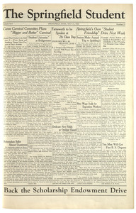 The Springfield Student (vol. 16, no. 27) May 21, 1926