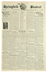 The Springfield Student (vol. 22, no. 15) February 10, 1932