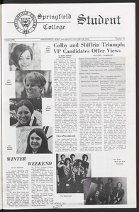 The Springfield Student (vol. 57, no. 15) Jan. 29, 1970