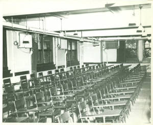 Back of the Basement Classroom in Marsh Memorial