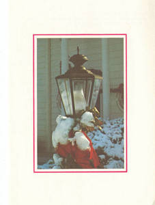 Holiday Card from President and Mrs. Wilbert E. Locklin, 1977