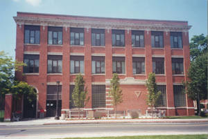 Front View of Locklin Hall (c. July 2001)
