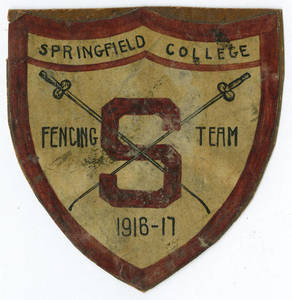 1916-1917 Springfield College Fencing Badge