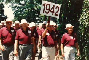 Class of 1942 on Parade